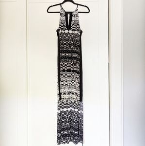 Geometric Halter Maxi